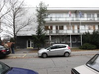 Budova Okresného súdu v Piešťanoch. 