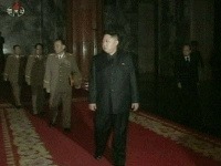 Kim Čong-un oblečený v generálskej uniforme