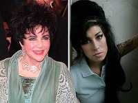 Elizabeth Taylor a Amy Winehouse