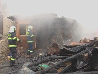 Miesto tragického požiaru v Huncovciach