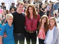 Cindy Crawford s rodinou