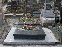 Miestom Alexovho večného odpočinku je cintorín v Slávičom údolí. 