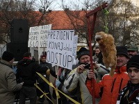 Druhý protest proti Gorile v Bratislave