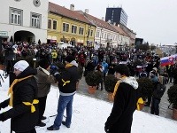 Protest Gorila v Košiciach