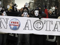 Proti zmluve ACTA protestovali tisícky ľudí po celom svete