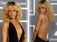 Rihanna v sebe extravagantnú dámu nezaprela ani na Grammy.