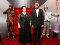 Prítomných hostí vítal primátor Milan Ftáčnik s manželkou.  