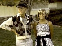 Gwen Stefani s bratom Ericom v období detstva