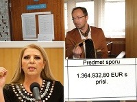 Versače podal žalobu na Mojsejovú. V stredu prebehlo prvé pojednávanie. Versače podal žalobu na Mojsejovú. V stredu prebehlo prvé pojednávanie.