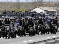 Nepokoje a napätie pri meste Skopje