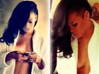 Rihanna opäť naservírovala fanúšikom svoje obnažené prsia.