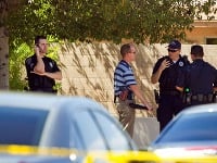 Polícia na mieste činu vyšetruje okolnosti streľby Polícia na mieste činu vyšetruje okolnosti streľby