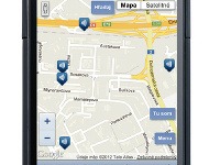 Súčasťou aplikácie je navigácia, pomocou ktorej nájdete všetky prevádzky s bezkontaktnými terminálmi.