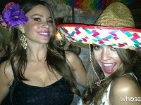 Jessica Alba a Sofía Vergara oslavovali mexickú kultúru.