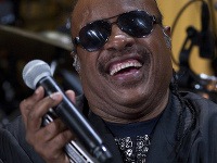 Stevie Wonder počas svojho koncertu vo Washingtone