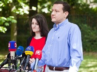 Daniel Lipšic a Jana Žitňanská Daniel Lipšic a Jana Žitňanská