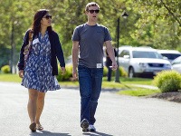 Mark Zuckerberg a jeho manželka Priscilla Chan