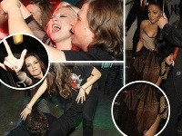 Ivanna Bagová aj Anna Veselovská sa dobre bavili, Tina ukázala čipku na stehnách. Ivanna Bagová aj Anna Veselovská sa dobre bavili, Tina ukázala čipku na stehnách.