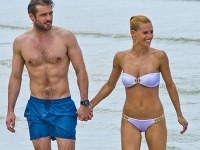 Michelle Hunziker s milencom Tommasom Trussardim stelesňuje dokonalý pár.