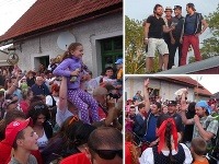 Na Lukáša Latináka, Mariána Miezgu, Roba Jakaba a Juraja Kemku čakalo na strednom Slovensku takmer 5000 ľudí. 