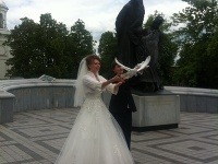 Anna Belousovová, svadba v Rusku