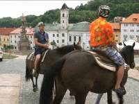 Marián Miezga sa spočiatku usmieval, jazdy na koni sa nebál. 
