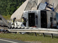 Tragická nehoda českého autobusu