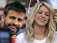 Shakira v objatí s futbalistom Gerardom Piquém