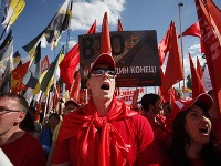 Protest Rusov proti vstupu krajiny do WTO