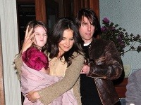 Katie Holmes s dcérou Suri a Tom Cruise