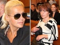 Olga Rotreklová a Dara Rolins v pondelok na súde neudržali slzy.