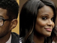 Usher na súde s exmanželkou Tamekou Foster