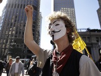 Protest Occupy v New Yorku