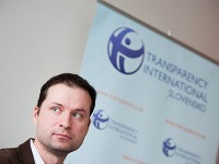 Gabriel Šípoš z Transparency International Slovensko