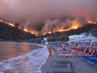 Takto to vyzeralo v lete na gréckom ostrove Chios