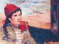 Gaugin - Žena pred otvoreným oknom