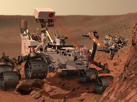Curiosity hľadá na Marse stopy života Curiosity hľadá na Marse stopy života