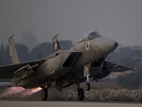 Izraelská bojová stíhačka F-15 Eagle