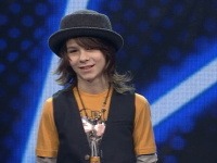 Andrej Kampf ako 11-ročný v šou z roku 2012. 