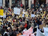 Štrajk v Košiciach