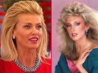 Daniela Peštová pripomenula 80. roky - podobný účes vtedy nosila americká herečka Morgan Fairchild. 