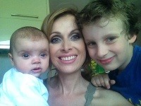 Andrea Šuvadová sa stala začiatkom roka dvojnásobnou mamičkou. Moderátorka TA3 má dcérku Adrianku a syna Andreja. 
