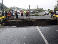 Cyklón Evan na ostrove Samoa