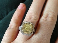 Zásnubný prsteň Kelly Clarkson