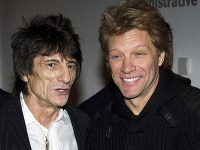 Ronnie Wood a Jon Bon Jovi