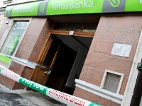 Prepad jednej z nitrianskych bankových pobočiek