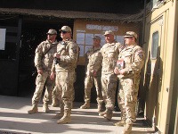 Návšteva slovenských jednotiek v Kandaháre, Afganistan. 15.1.2012