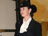 Catherine Zeta-Jones potvrdila status elegantnej dámy, ktorá žiari za každých okolností