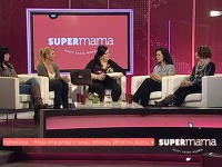 Adriana Kmotríková prijala pozvanie do relácie pre mamičky Supermama. 
