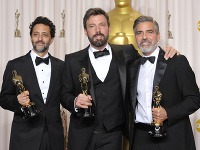 Grant Heslov, Ben Affleck, a George Clooney